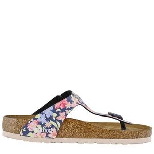 Birkenstock Gizeh Soft Footbed Navy Floral